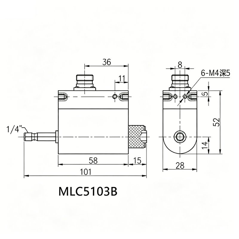 MLC5103B 自动螺丝机微型动态扭力传感器 MLC5103B 自动螺丝机微型动态扭力传感器