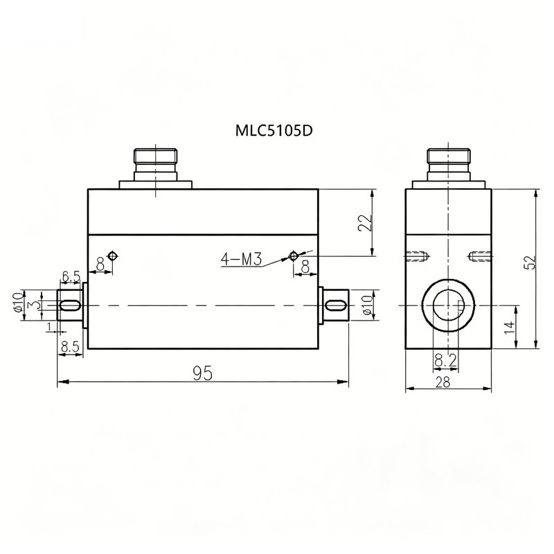 MLC5105D 微型张力动态扭矩传感器 MLC5105D 微型张力动态扭矩传感器