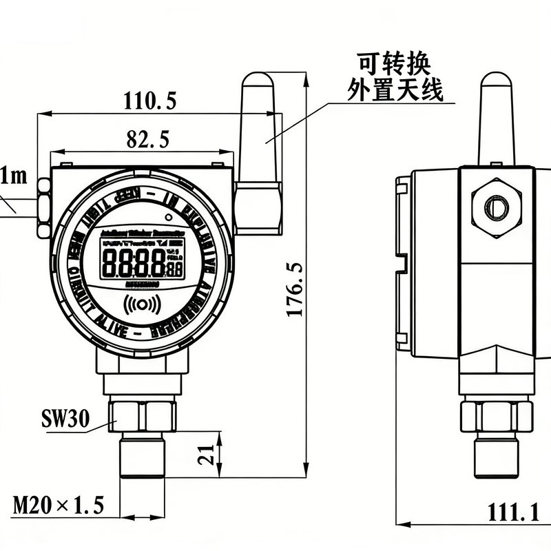 MPT291 无线远传压力传感器 MPT291 无线远传压力传感器