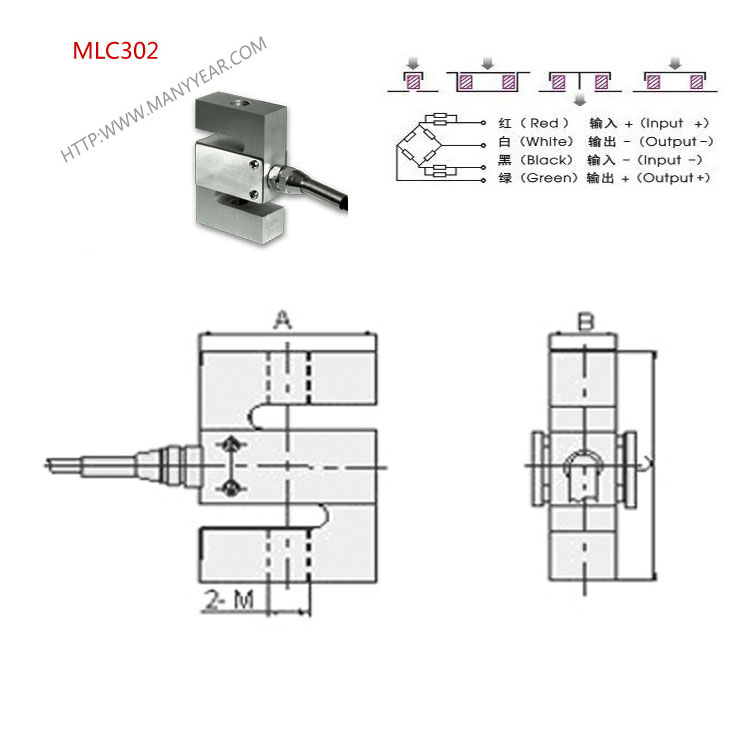 mlc300 S 拉力传感器