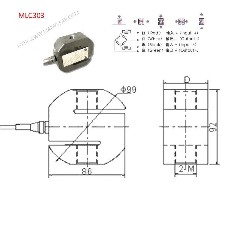 mlc300 S 拉力传感器