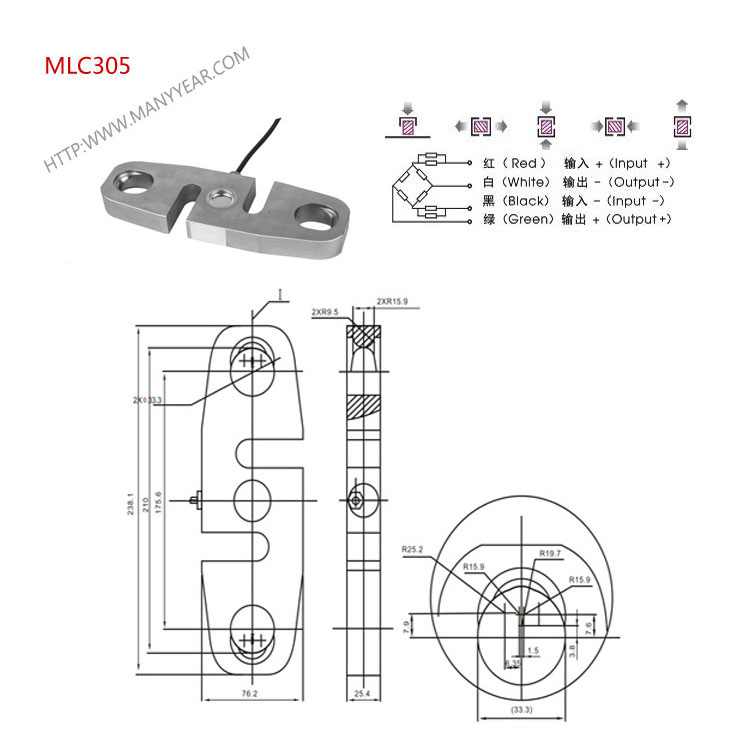 mlc300 S 拉力传感器