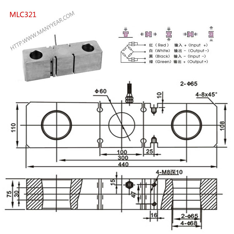 mlc300 S 拉力传感器