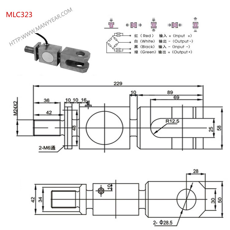 mlc300 S 拉力传感器