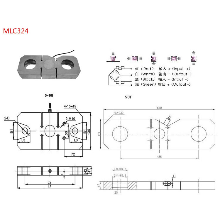 mlc300 S 拉力传感器