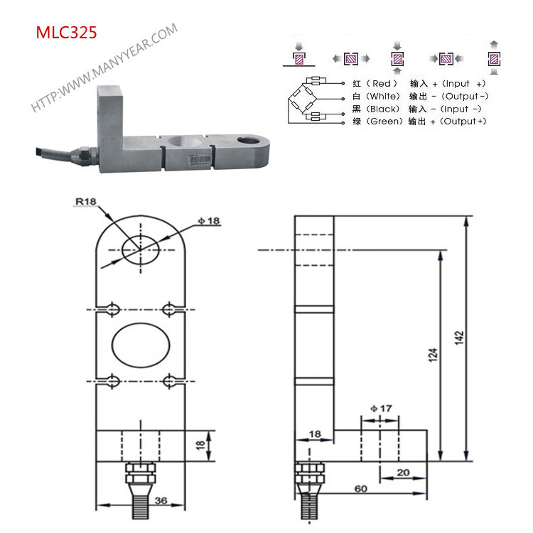 mlc300 S 拉力传感器