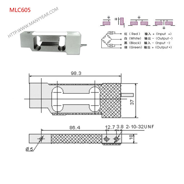 MLC605 计价秤重量传感器