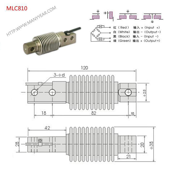 MLC810 皮带秤称重传感器