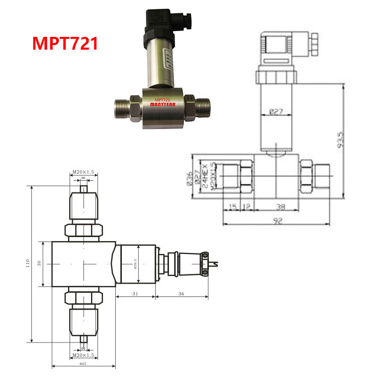 MPT721 差压传感器