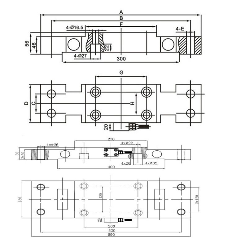 MLC118 钢包秤高温称重传感器-深圳市瑞年科技有限公司