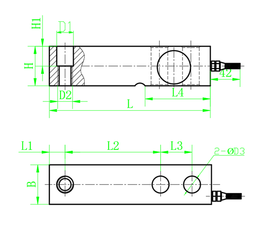 MLC803K-SQB 罐体秤称重传感器-深圳市瑞年科技有限公司 MLC803K-SQB 罐体秤称重传感器-深圳市瑞年科技有限公司