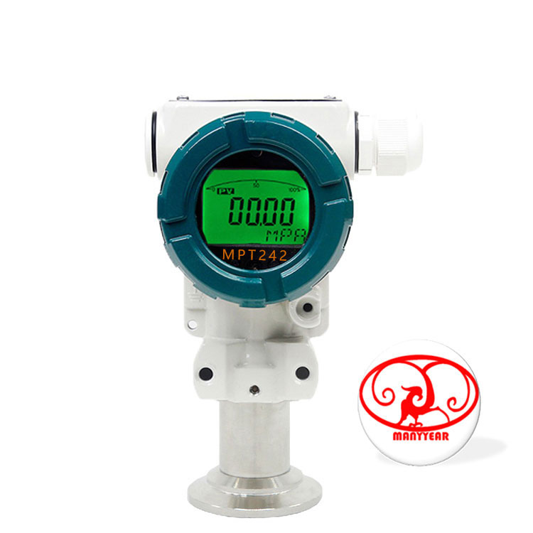 MPT242D 平膜压力变送器 卡箍法兰安装 MPT242D 平膜压力变送器 卡箍法兰安装