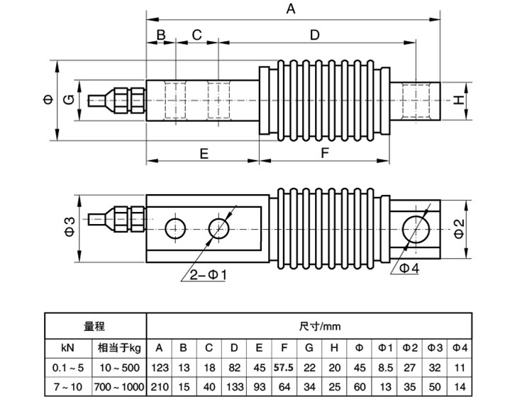 MLC810A-HX 高精度皮带秤称重传感器-深圳市瑞年科技有限公司
