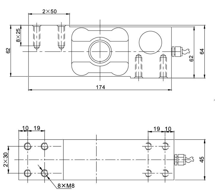 MLC814SPC 防水称重传感器-深圳市瑞年科技有限公司